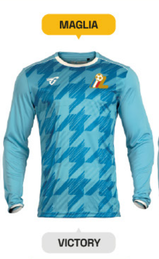 MAGLIA PORTIERE ALLENAMENTO AGONISTICA - CELESTE
