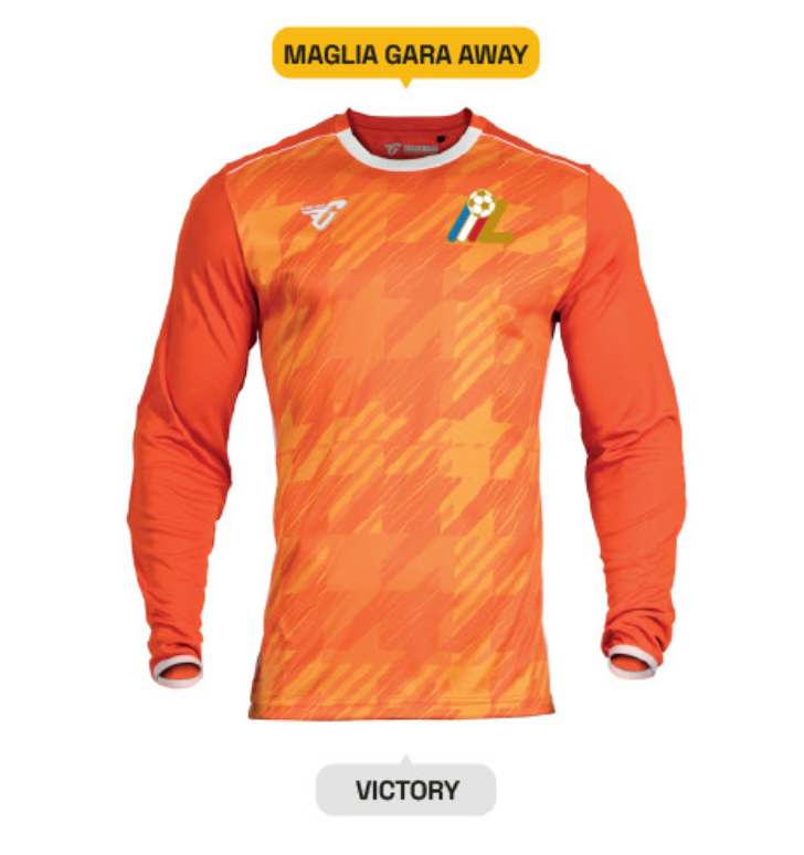 MAGLIA PORTIERE GARA SCUOLA CALCIO - ARANCIONE
